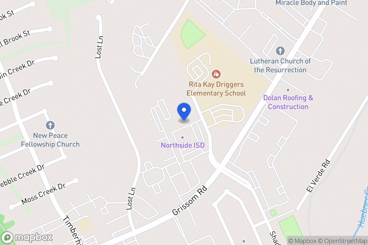 Map of 5747  Grissom
