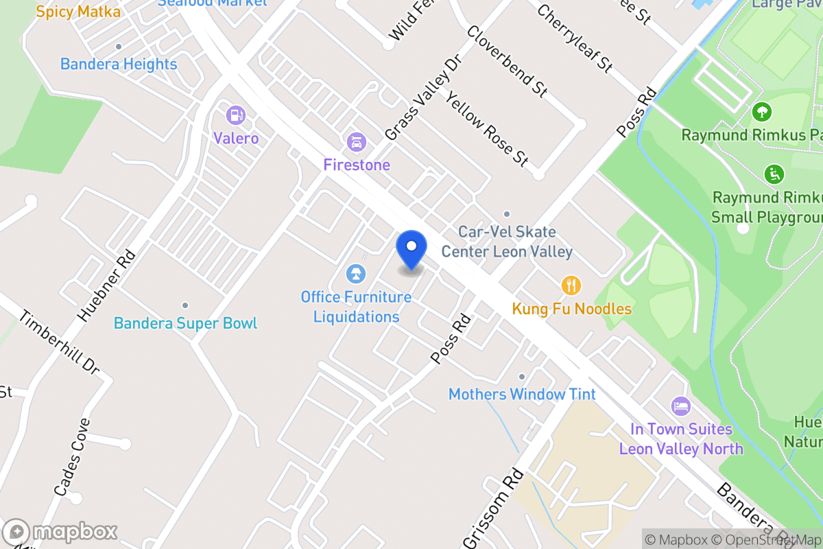 Map of 6810  Bandera Rd