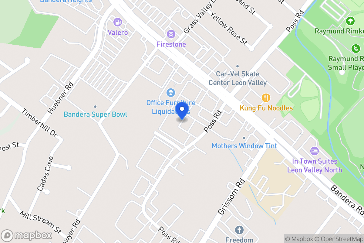 Map of 6812  Bandera Rd