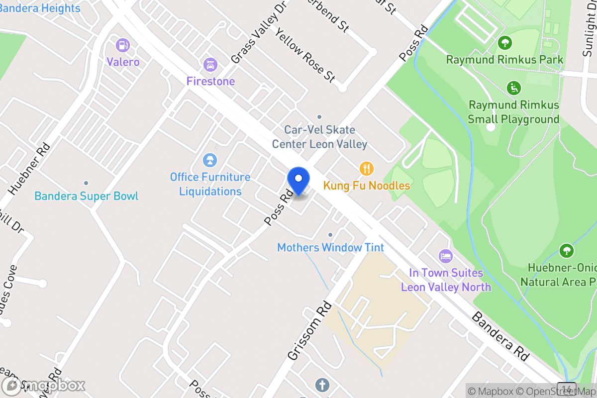 Map of 6716  Bandera Rd
