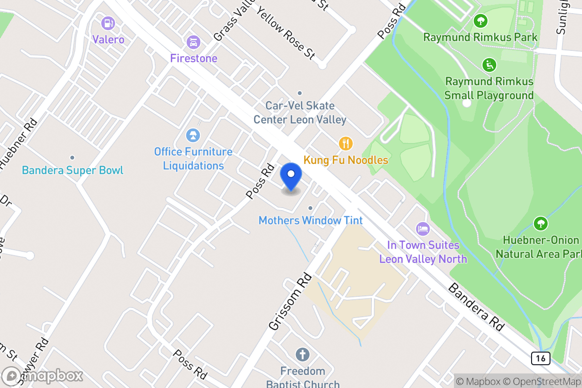 Map of 6780  Bandera Rd