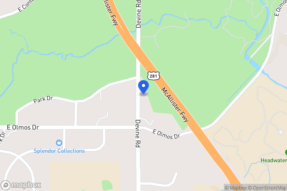 Map of 430  Devine Rd