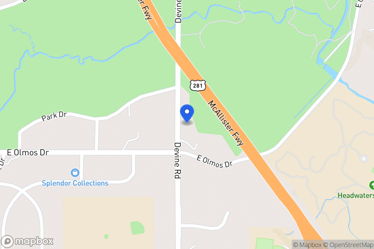 Map of 410  Devine Rd