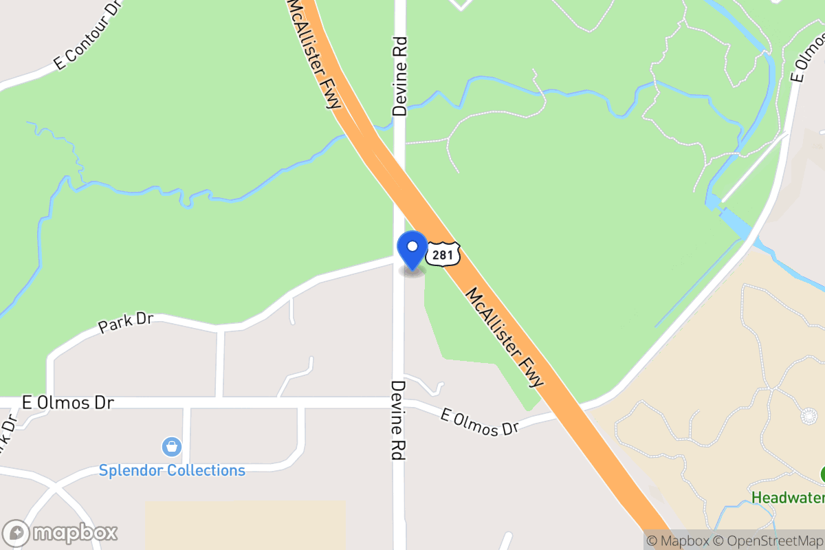Map of 450  Devine Rd