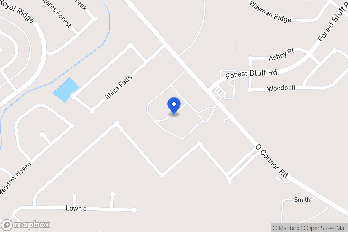 Map of 10505  Oconnor Rd