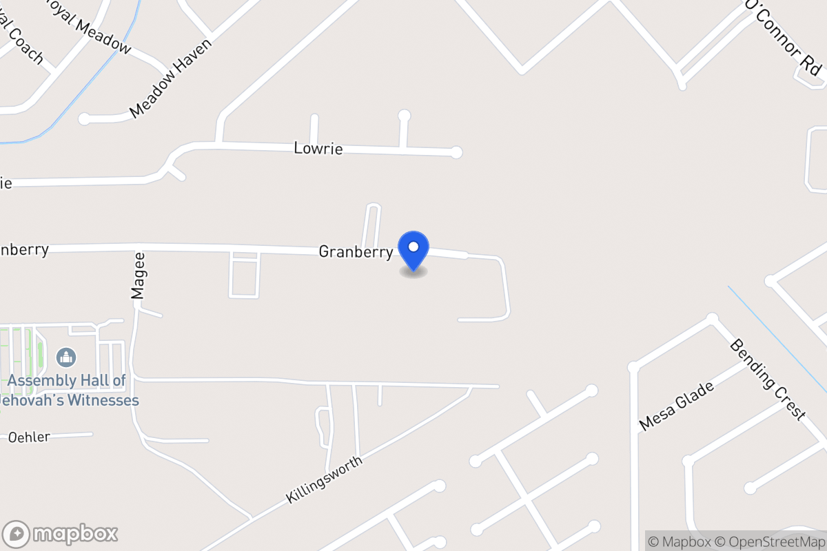 Map of Granberry