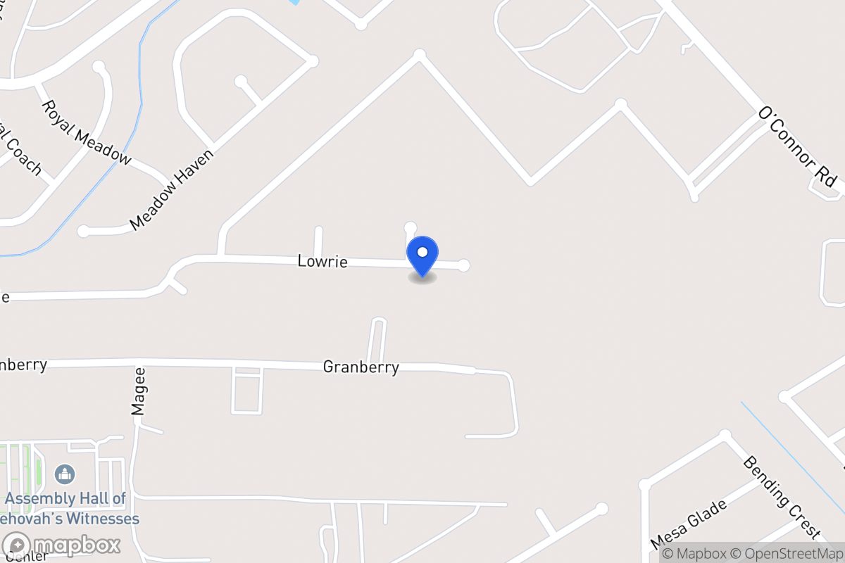 Map of 6606  Lowrie