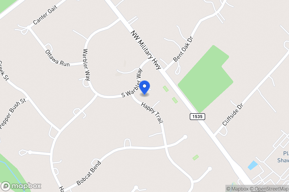 Map of 104  Warbler Way