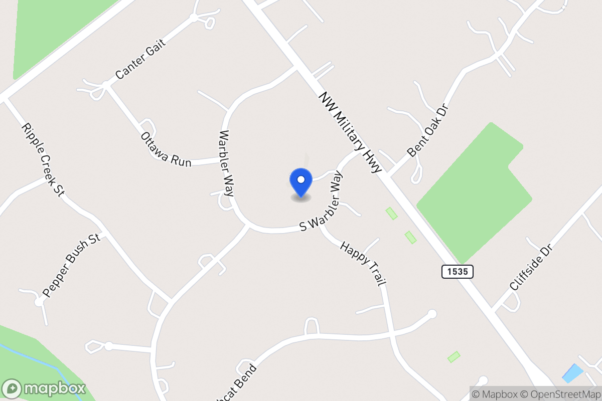 Map of 107  Warbler Way