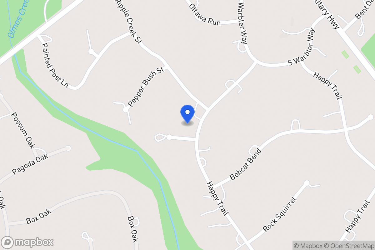 Map of 102  Ponca Bnd