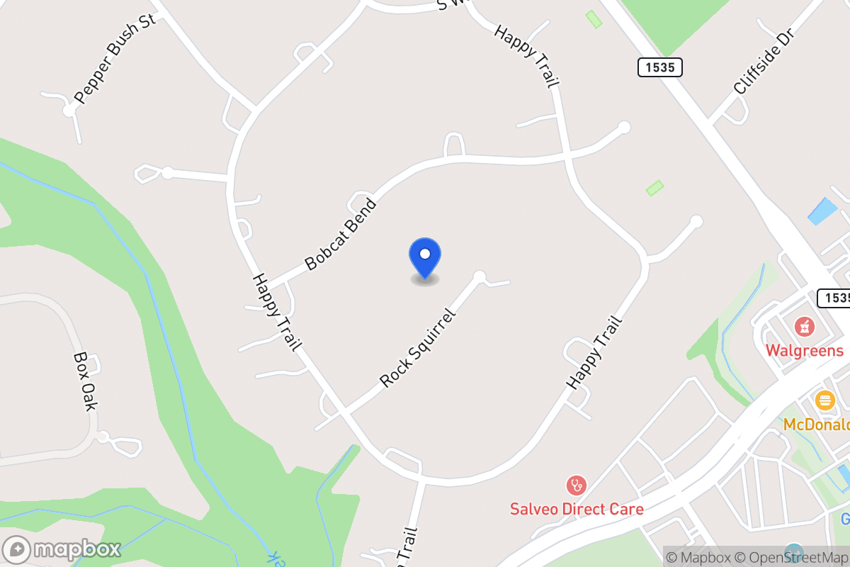 Map of 105  Rock Squirrel