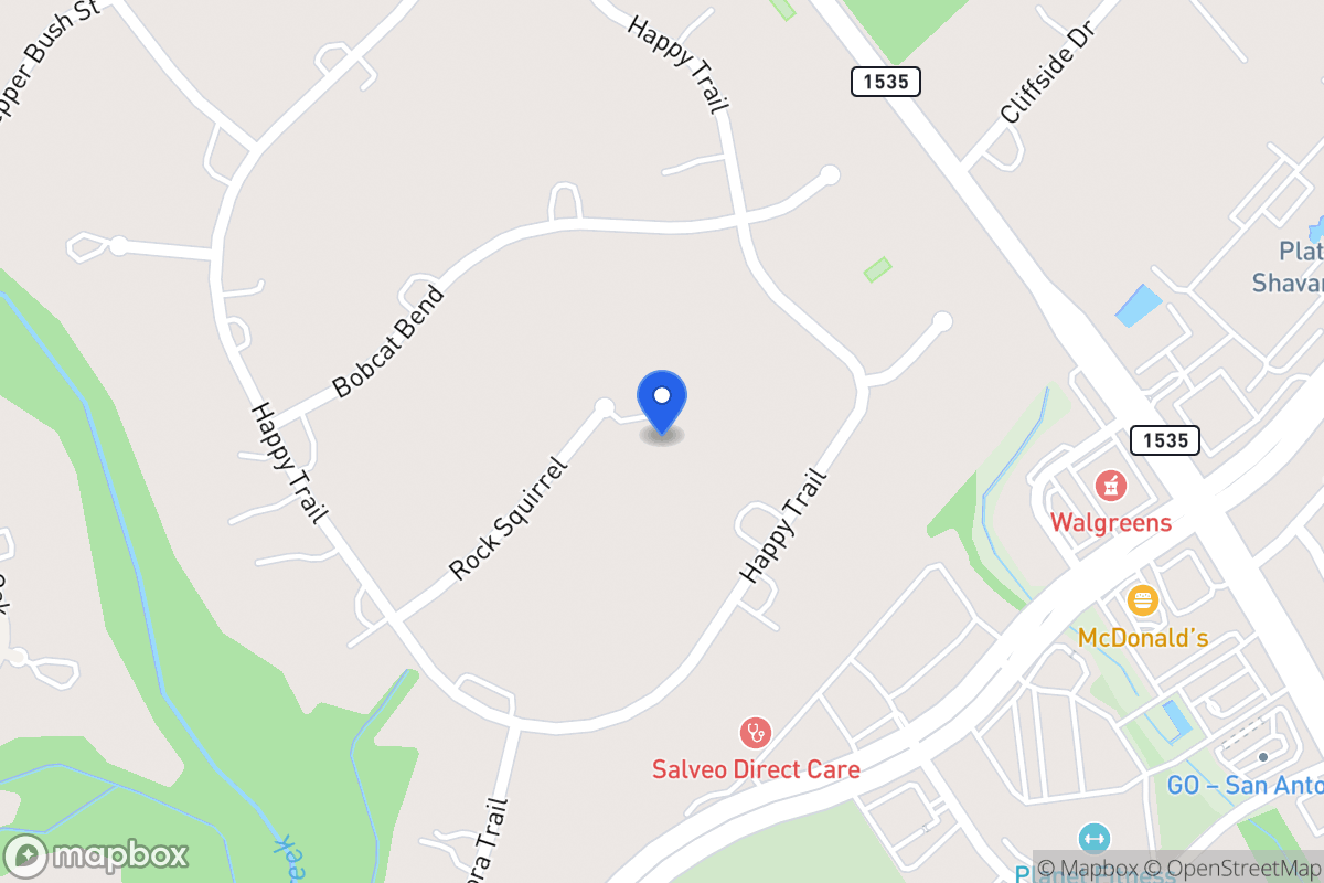 Map of 110  Rock Squirrel
