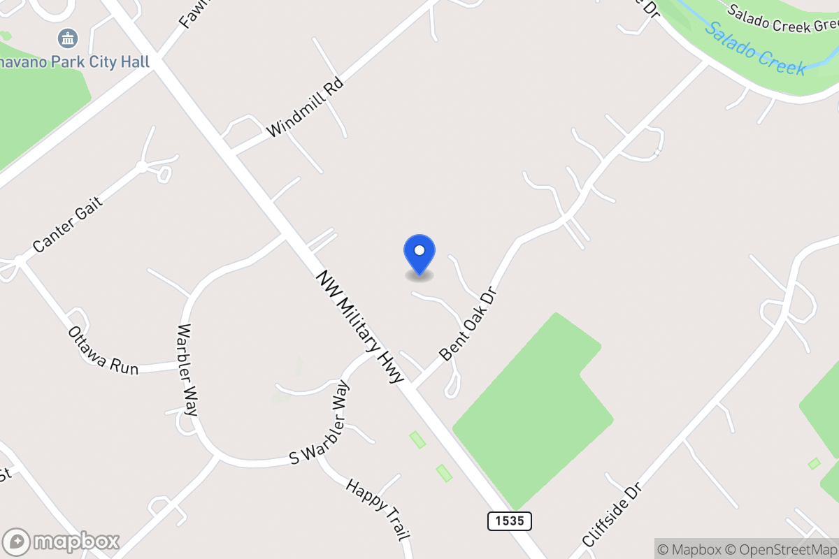 Map of 99  Bent Oak Dr