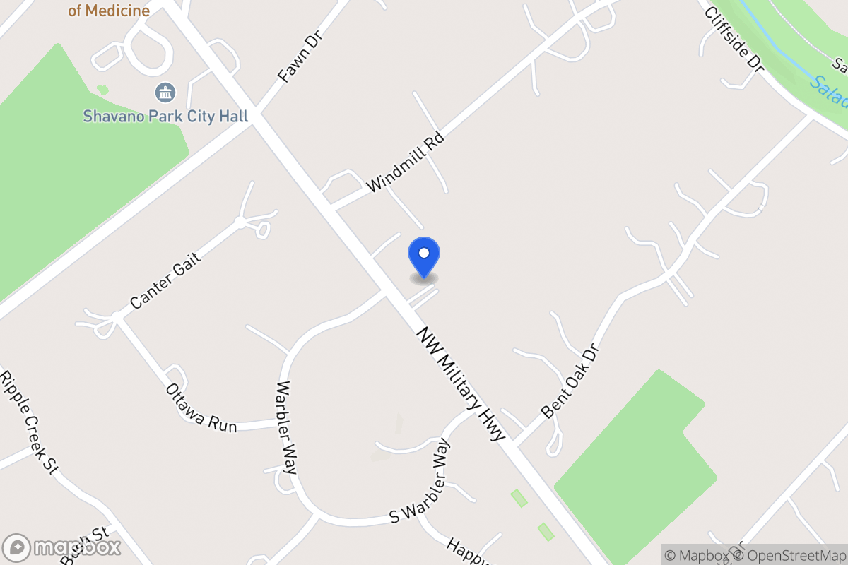 Map of 15100 Nw Military Hwy