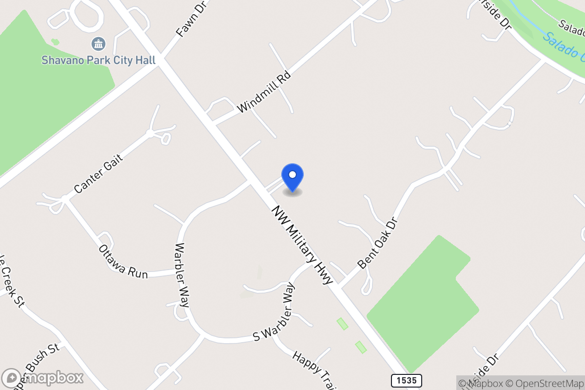 Map of 15012 Nw Military Hwy