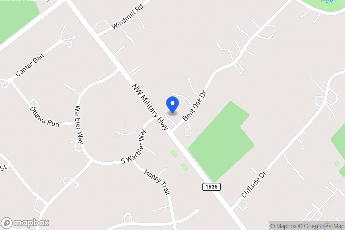 Map of 97  Bent Oak Dr