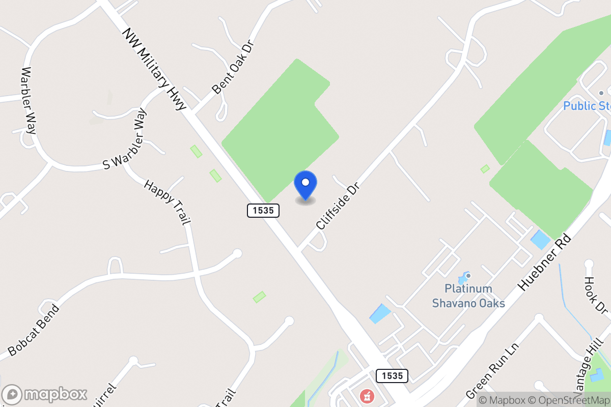 Map of 99  Cliffside Dr