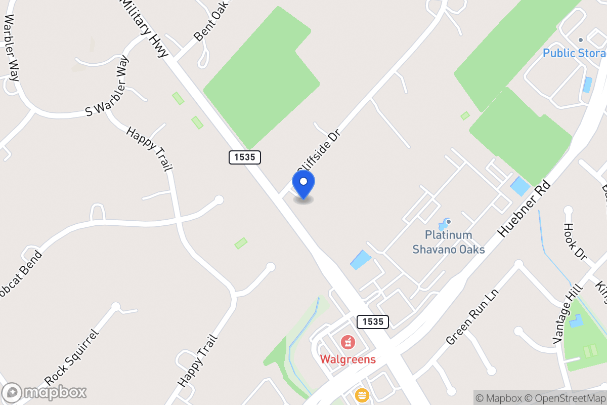 Map of 96  Cliffside Dr