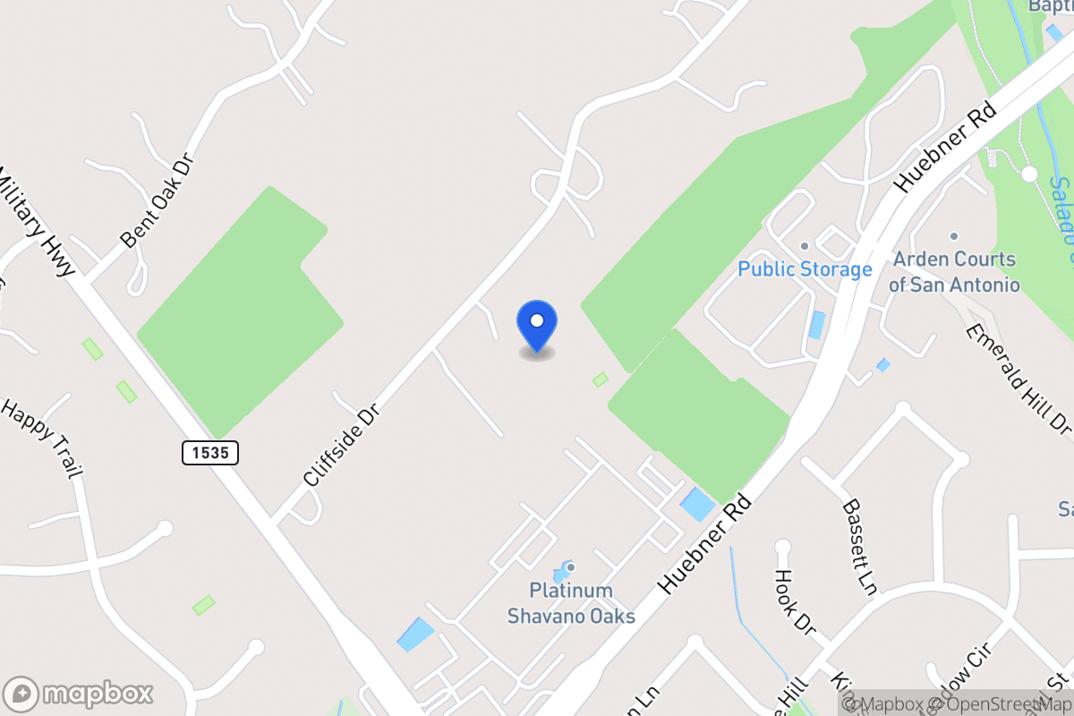 Map of 106  Cliffside Dr