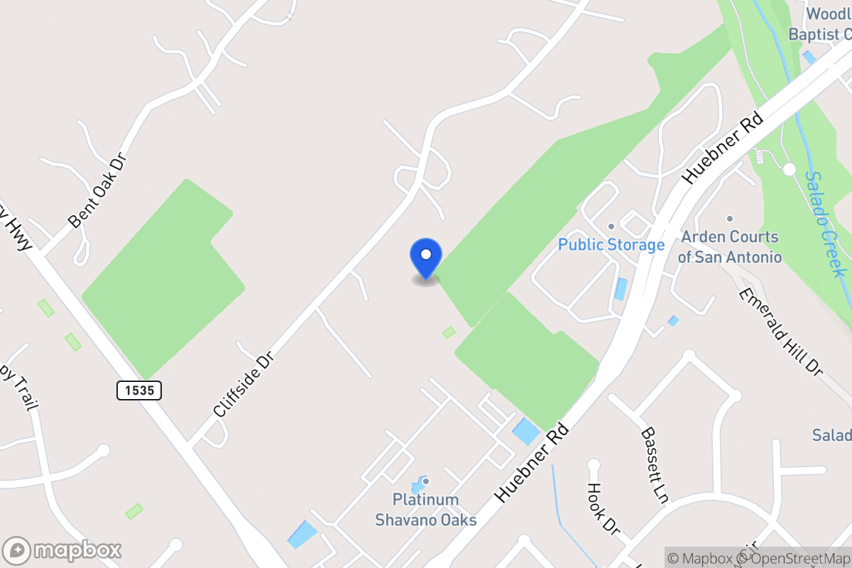 Map of 108  Cliffside Dr
