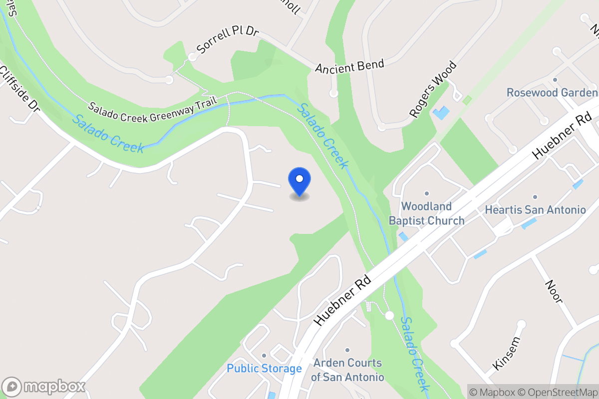 Map of 124  Cliffside Dr