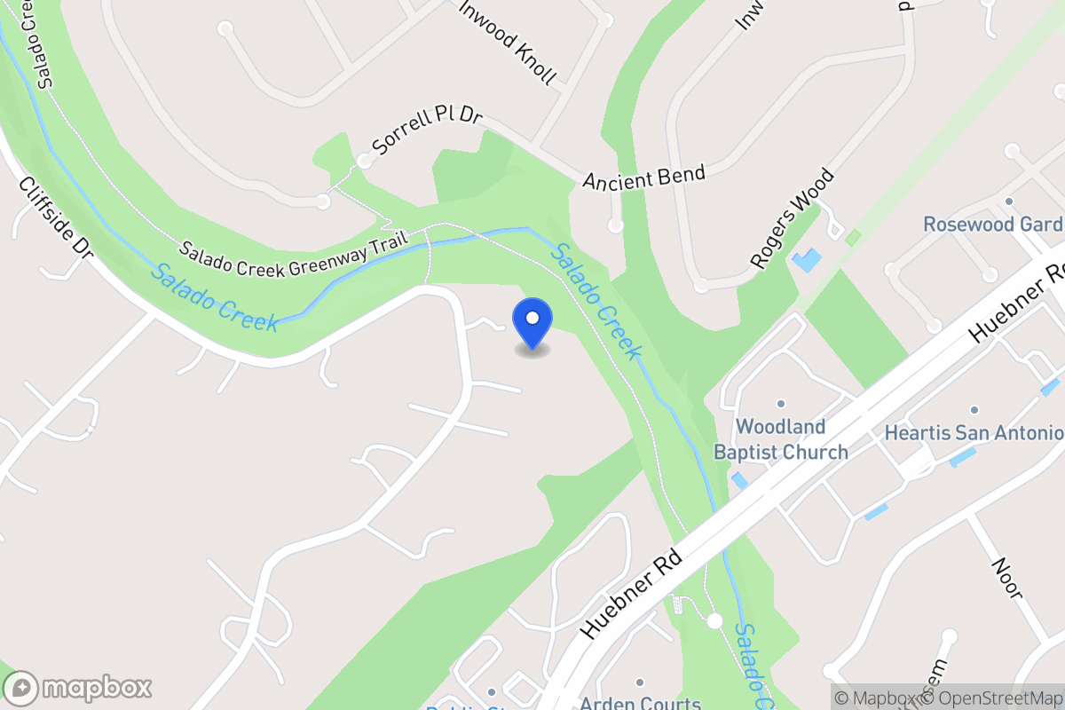 Map of 126  Cliffside Dr