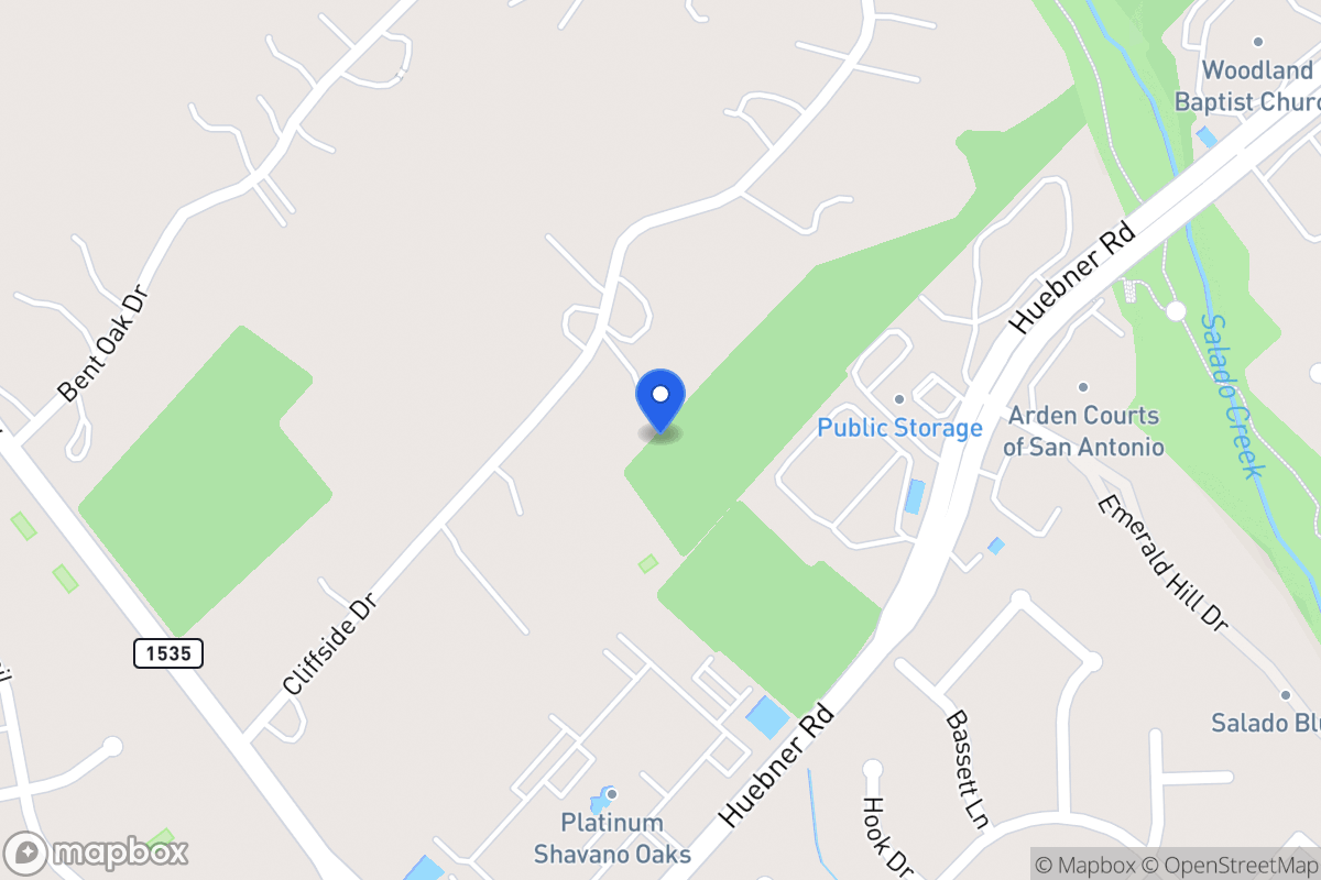 Map of 110  Cliffside Dr