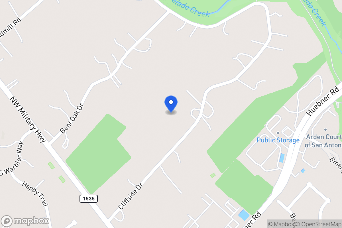 Map of 111  Cliffside Dr