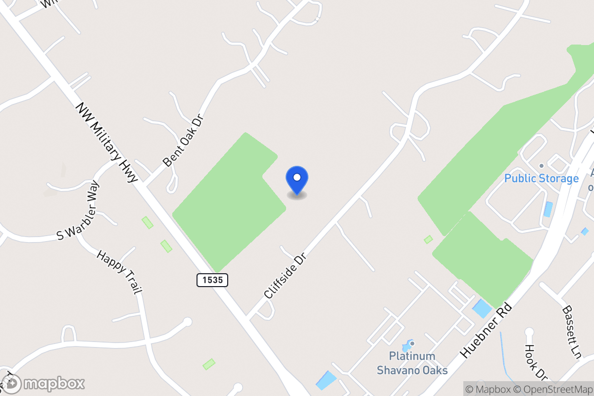 Map of 103  Cliffside Dr