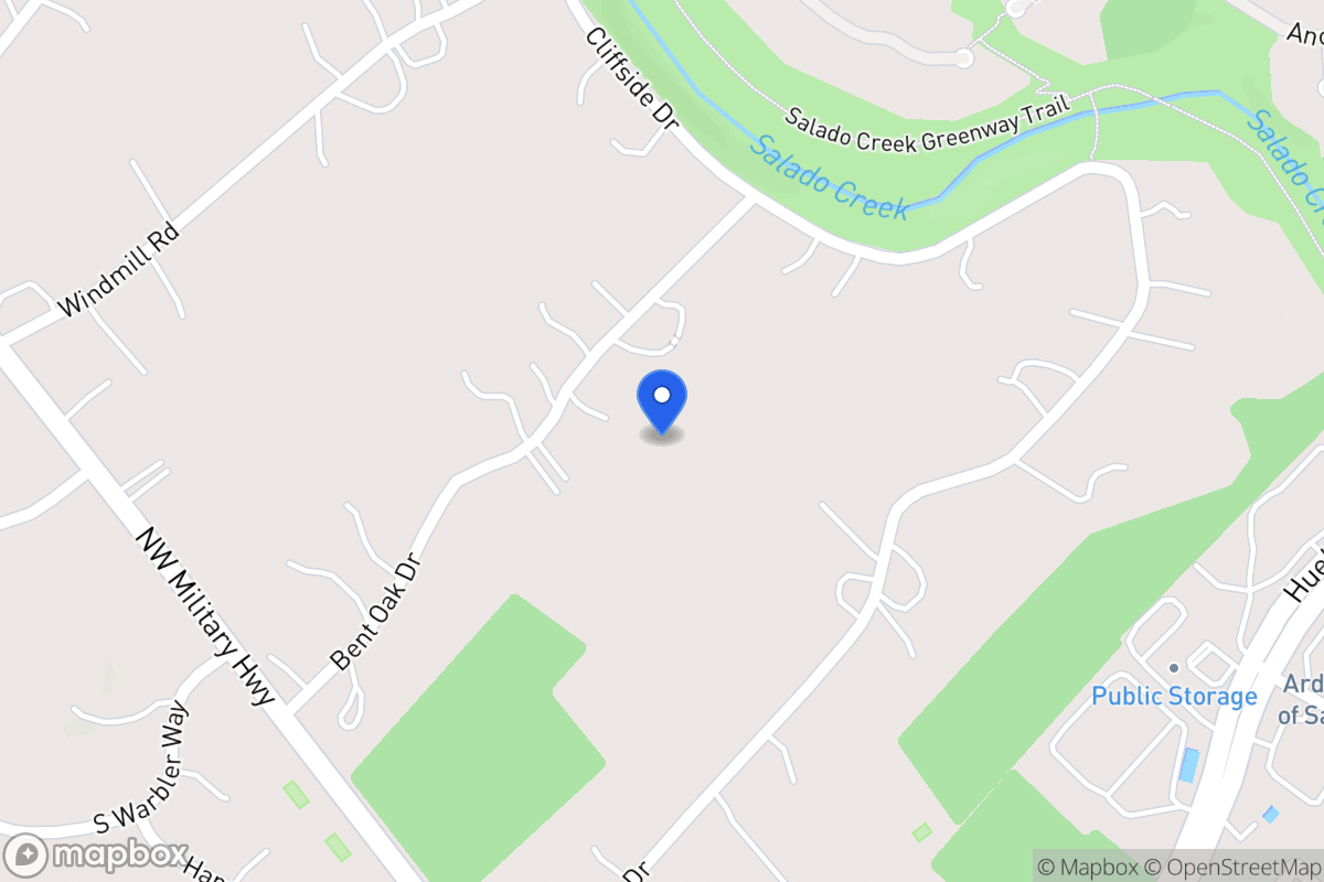 Map of 108  Bent Oak Dr