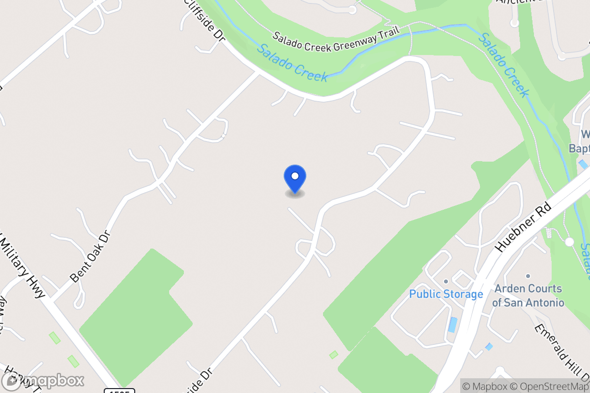 Map of 115  Cliffside Dr