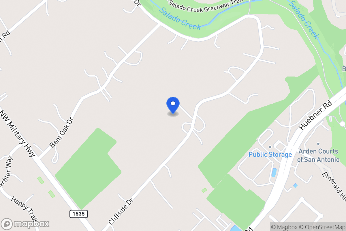 Map of 113  Cliffside Dr