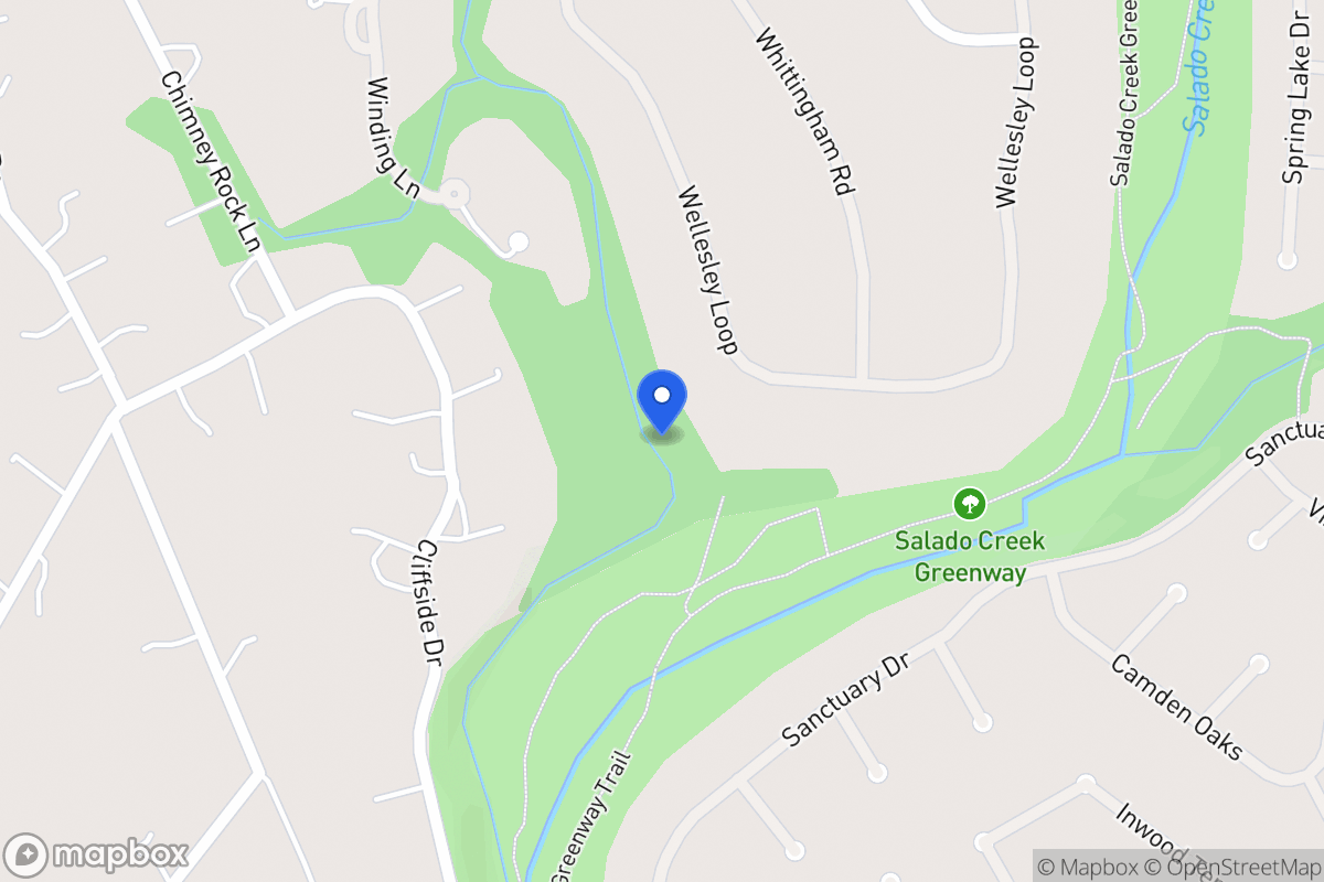 Map of Cliffside Dr