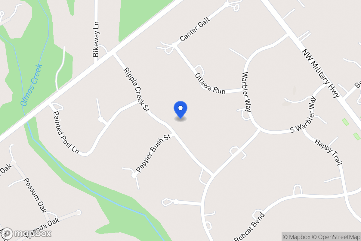 Map of 115  Ripple Creek St