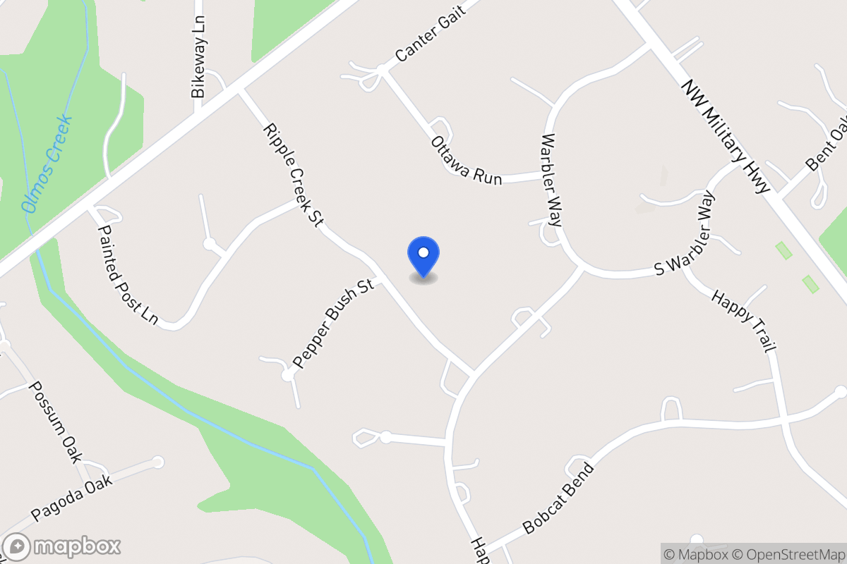 Map of 117  Ripple Creek St