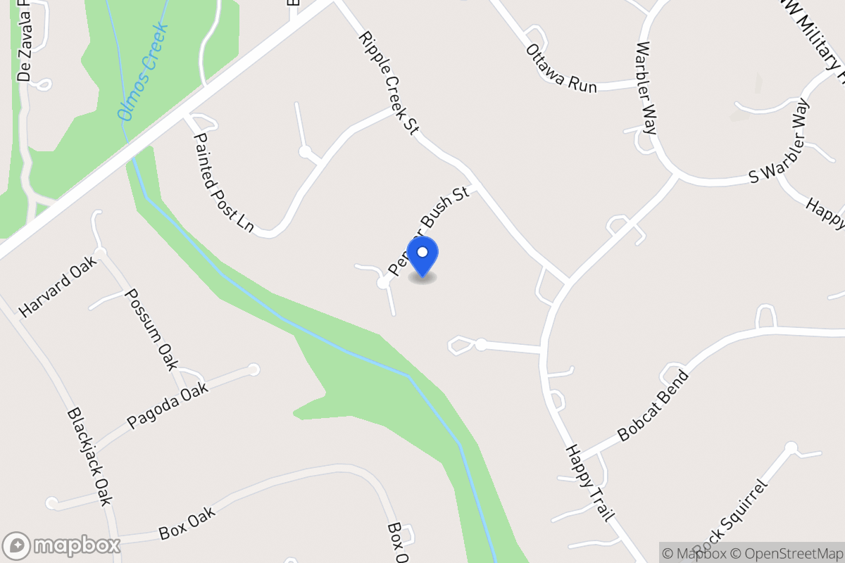 Map of 106  Pepper Bush St
