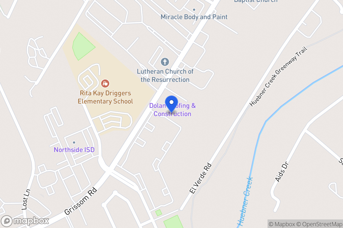 Map of 6000  Grissom Rd