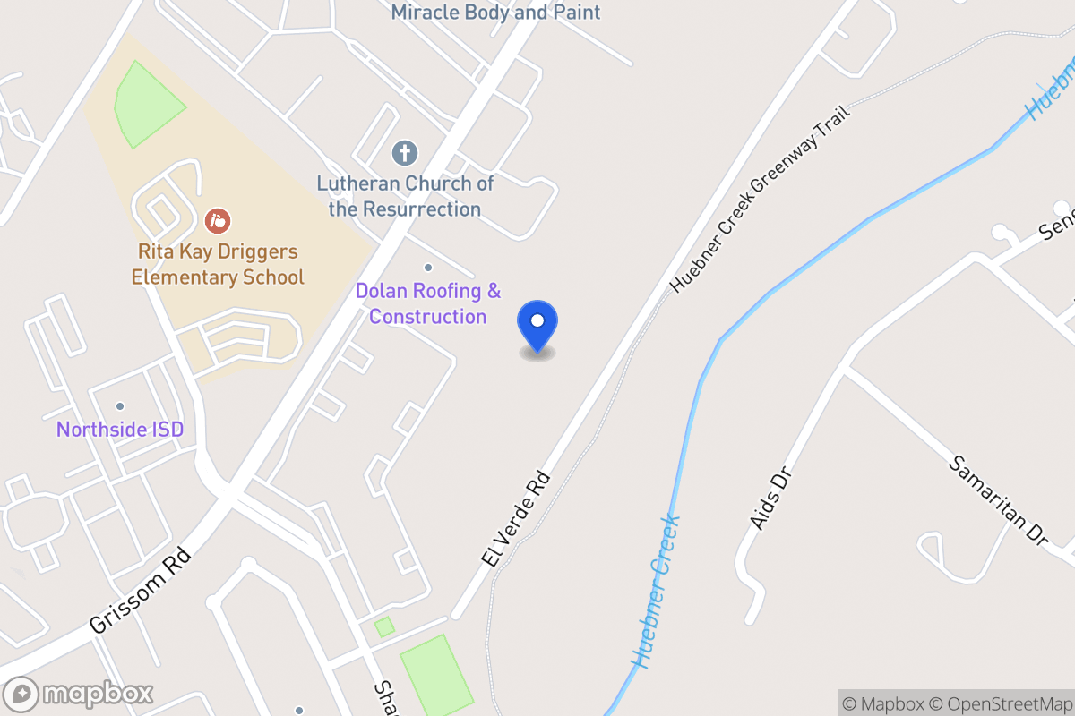 Map of 5805  El Verde Rd