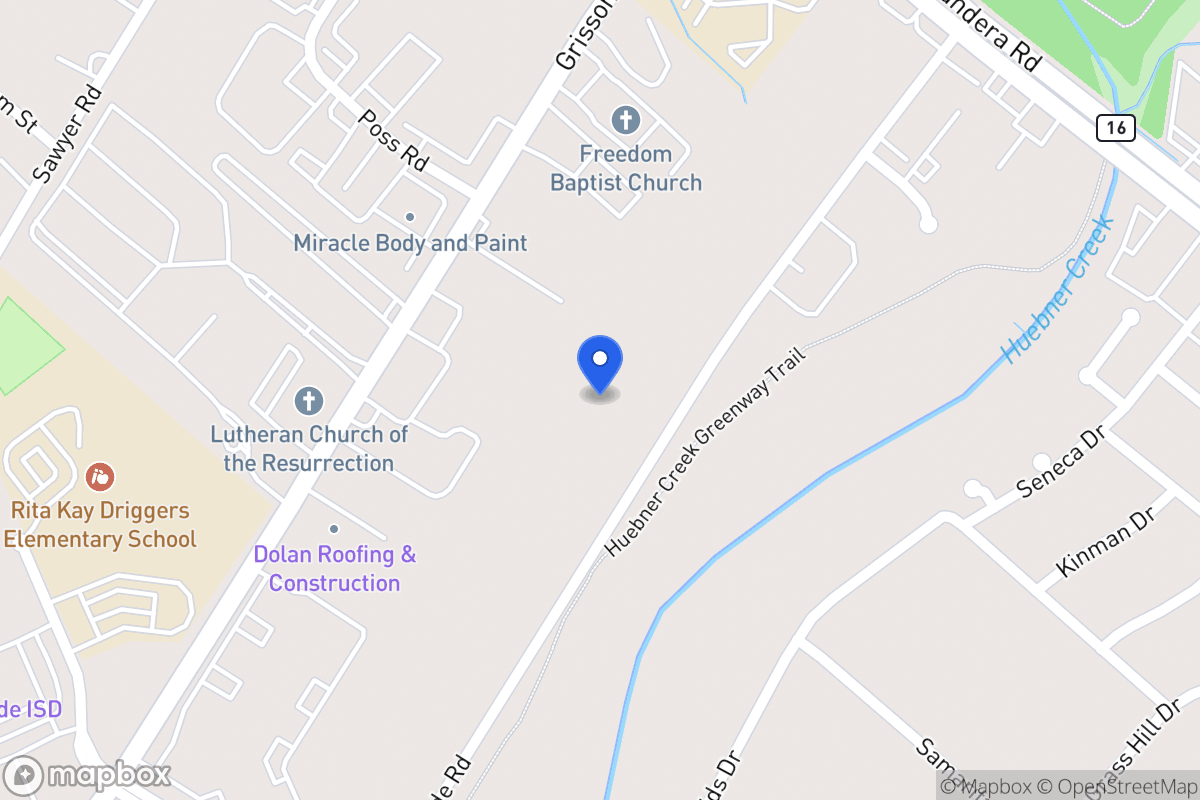 Map of 6101  El Verde Rd