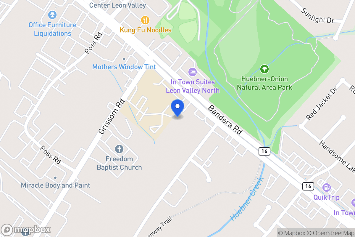 Map of 6612  Bandera Rd