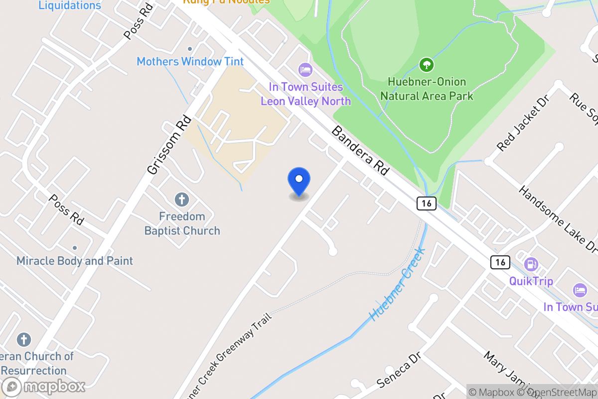 Map of 6401  El Verde Rd