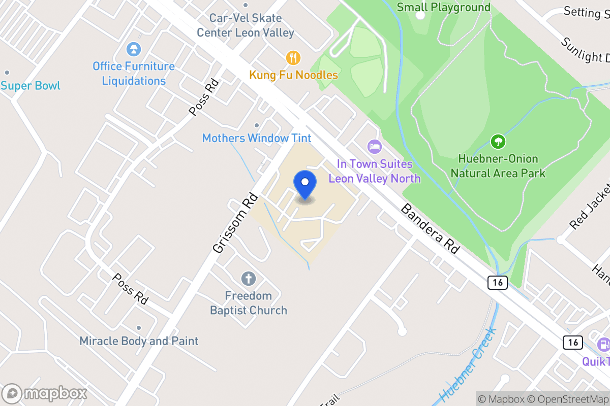 Map of 6632  Bandera Rd