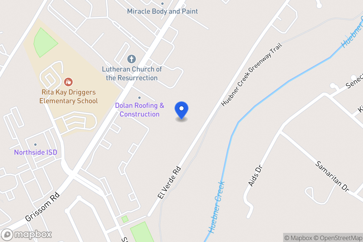 Map of 5809  El Verde Rd