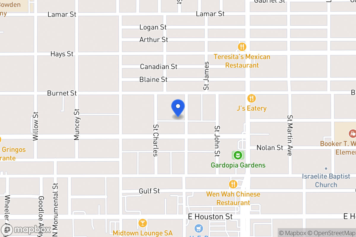 Map of 715  Saint James