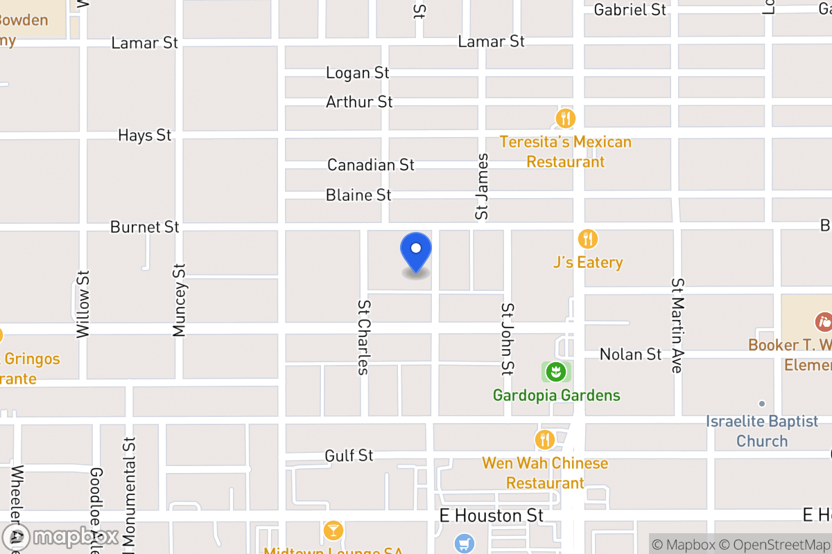 Map of 719  Saint James