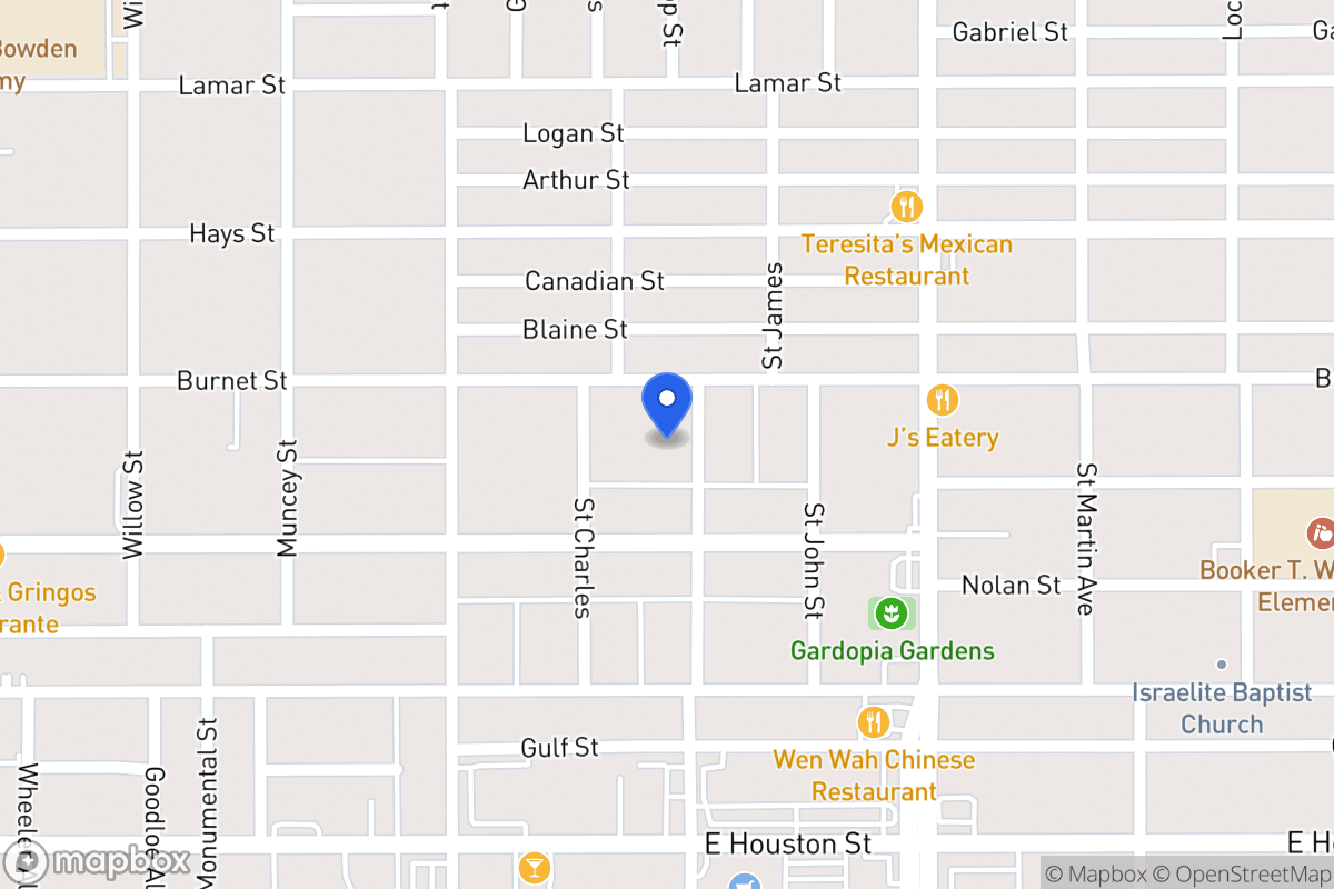 Map of 721  Saint James