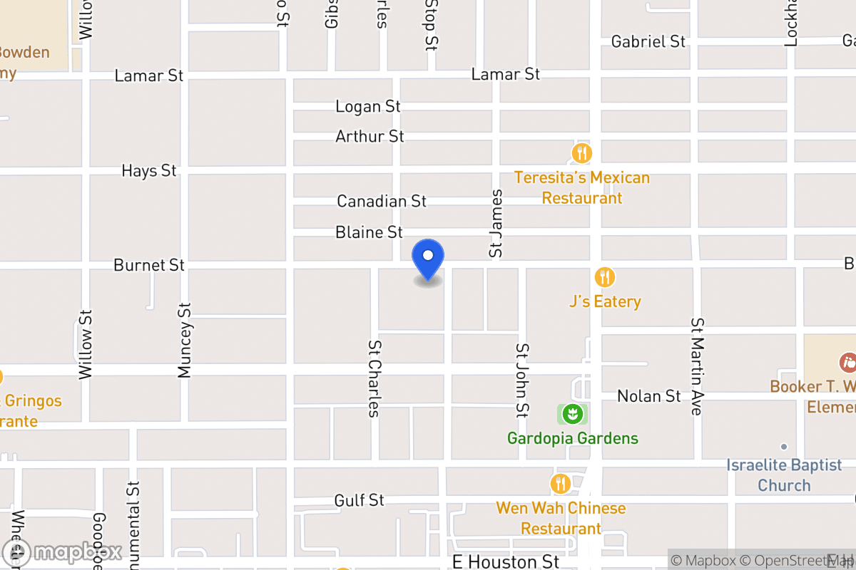 Map of 729  Saint James