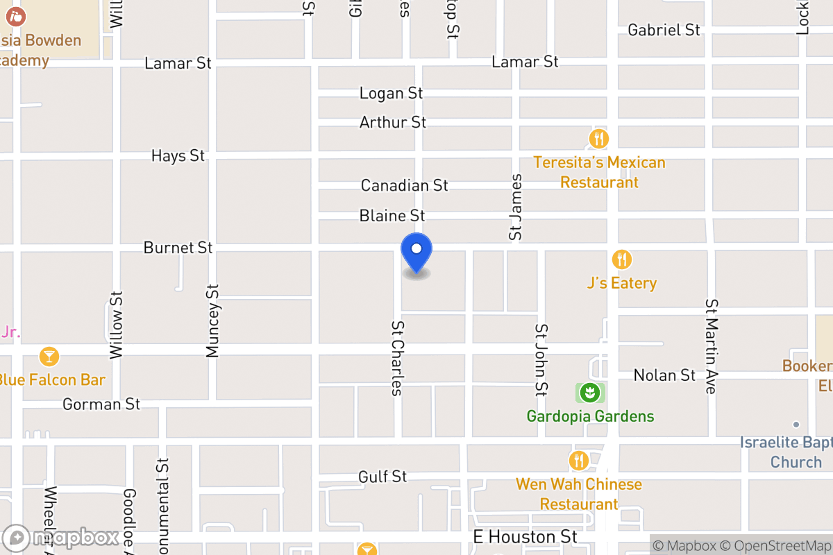Map of 226  Saint Charles