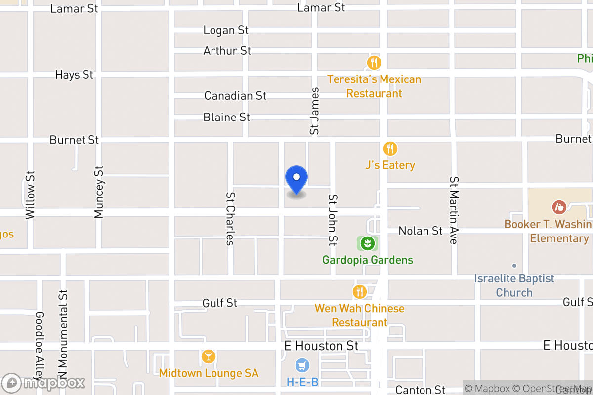 Map of 1405  Nolan St