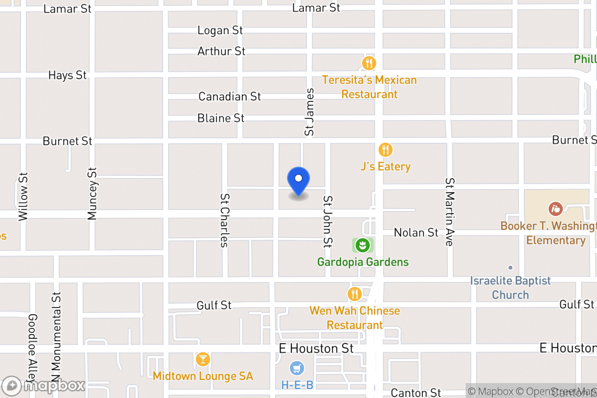 Map of 1407  Nolan St